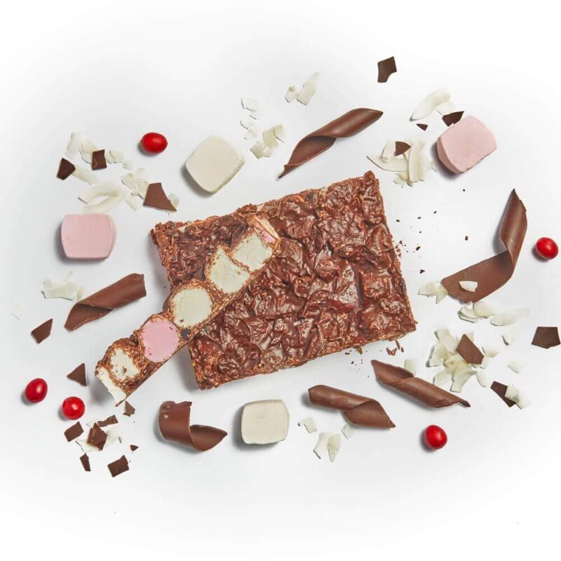 Rocky Road Chocolate Block