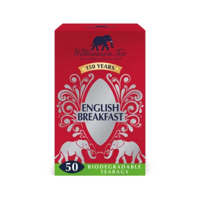 Williamson English Breakfast Boxed Tea Bags