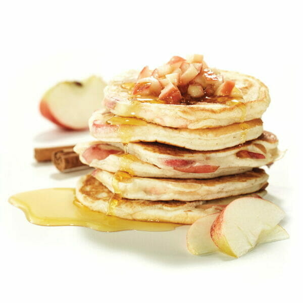 Apple & Spice Gluten-Free Pancake Stack