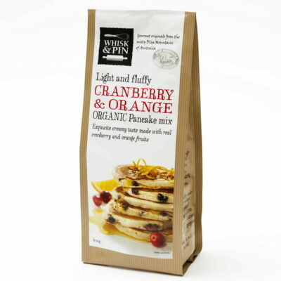 Cranberry & Orange Organic Pancake Mix 400g