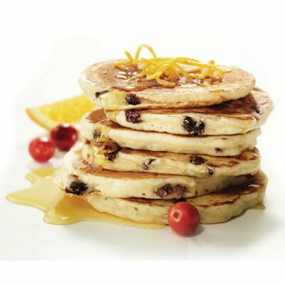 Cranberry & Orange Pancake Stack