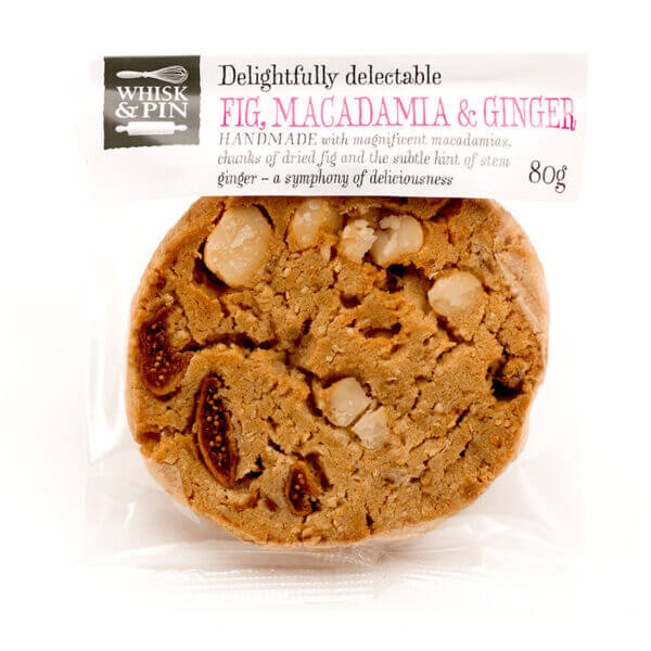 Macadamia, Fig & Ginger Cookie
