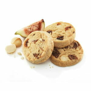 Fig, Macadamia & Ginger 1kg Bite-Size Cookies