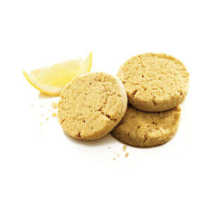 Lemon Vanilla Shortbread GF Cookies