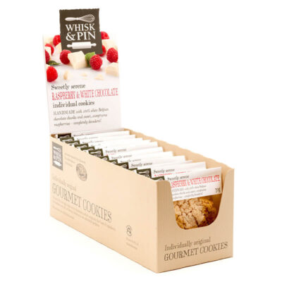 Raspberry & White Chocolate Cookie Retail Box