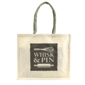 Whisk & Pin Jute Carry Bag-0