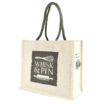 Whisk & Pin Jute Carry Bag