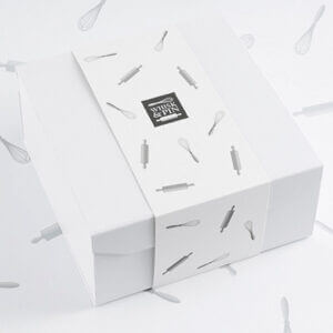 Whisk & Pin Premium White Gift Box