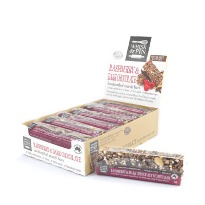 Raspberry & Dark Chocolate GF Muesli Bar 55g