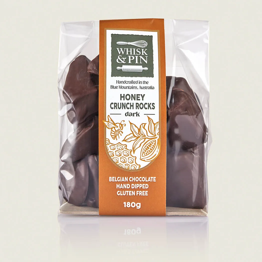 Dark Chocolate Honey Crunch Rocks 180g - Image 2