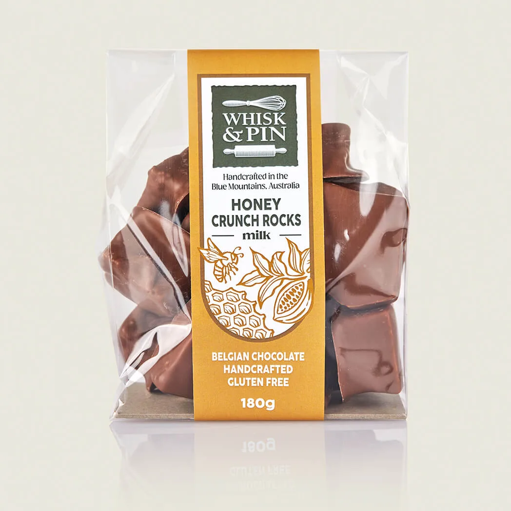 Milk Chocolate Honey Crunch Rocks 180g - Image 2