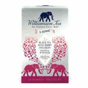 Black Tea With Berry Infusion 50 Boxed Teabags 125g