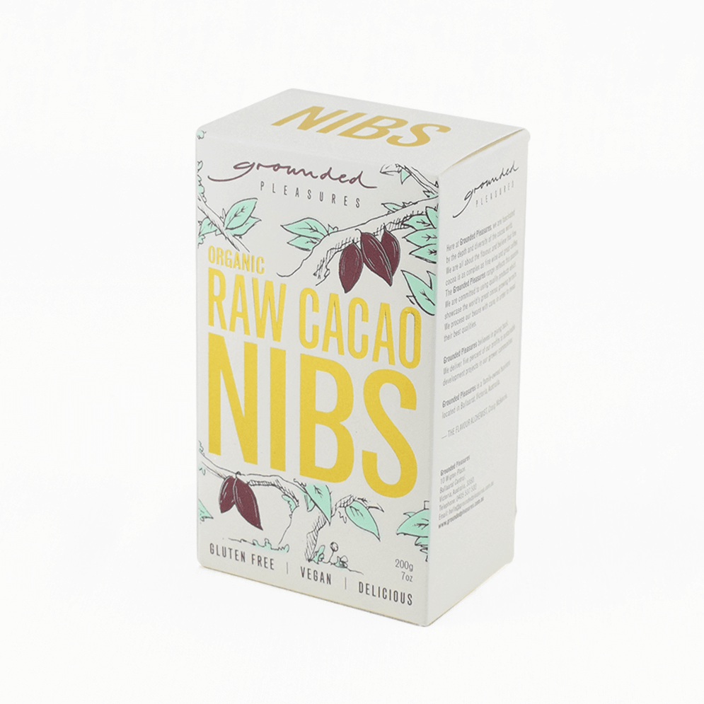 Organic Raw Cacao Nibs 200g Whisk & Pin