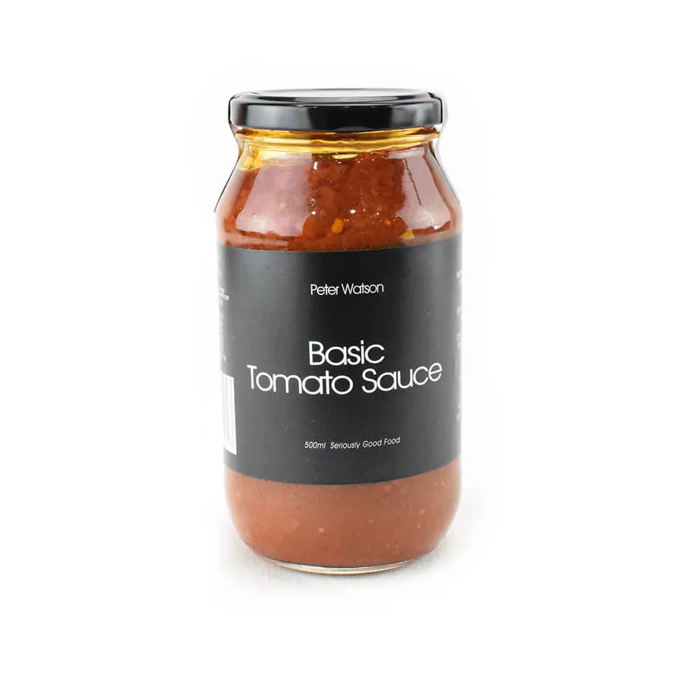 Peter Watson Basic Tomato Sauce 500ml Peter Watson Basic Tomato Sauce 500ml