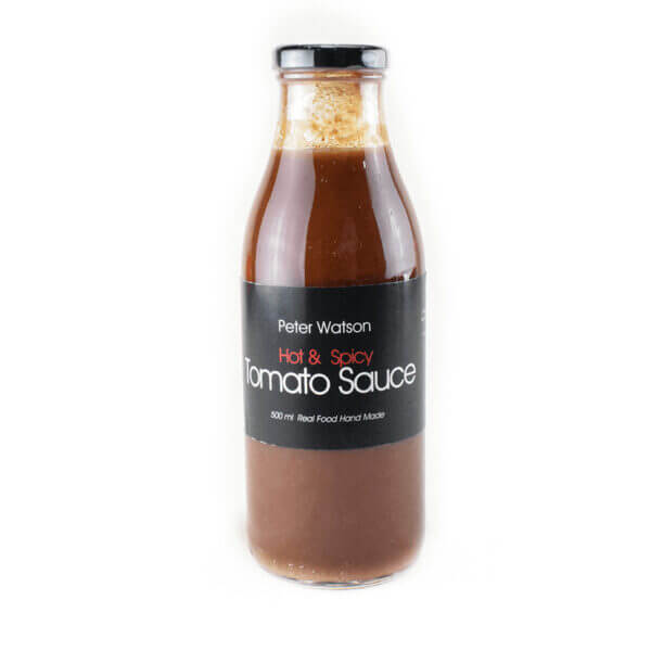 Peter Watson Hot & Spicy Tomato Sauce 500ml