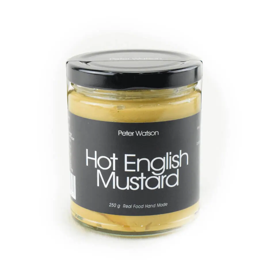 Peter Watson Hot English Mustard 250g Peter Watson Hot English Mustard 250g