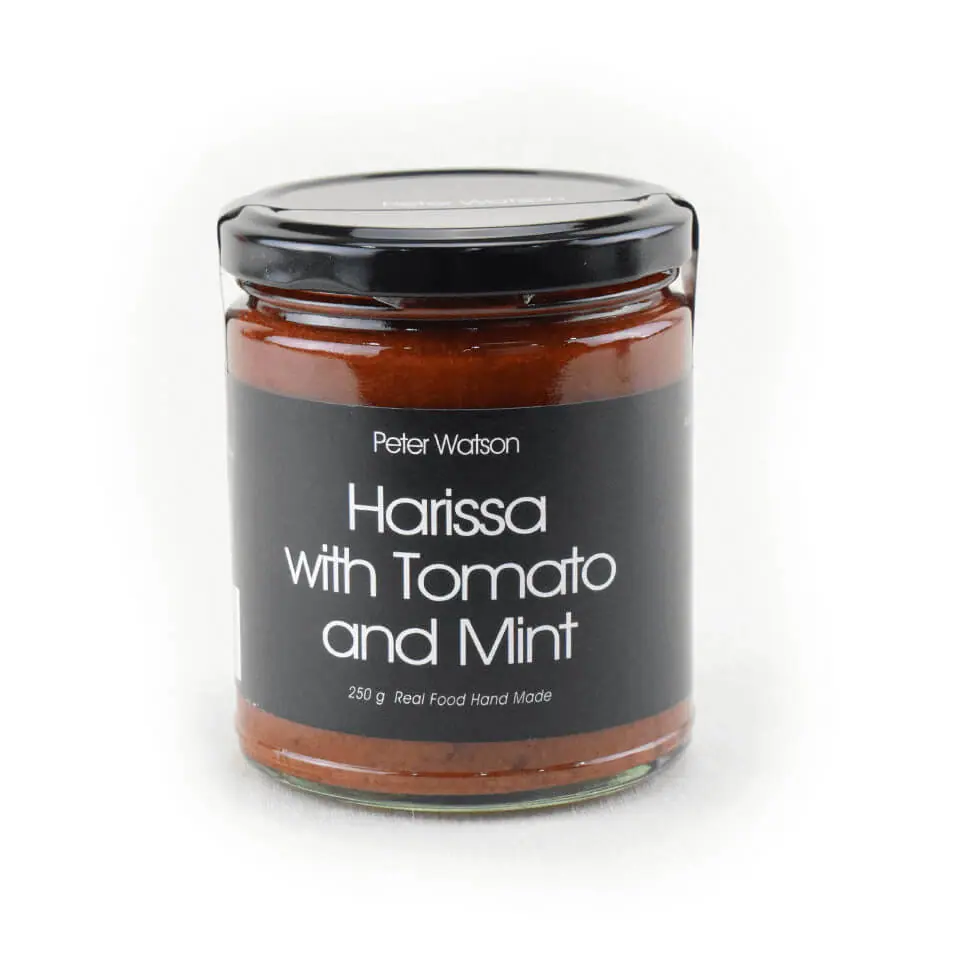 Peter Watson Harissa with Tomato and Mint 250g Peter Watson Harissa with Tomato and Mint 250g