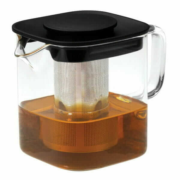Avanti Olso Square Glass Teapot 1L