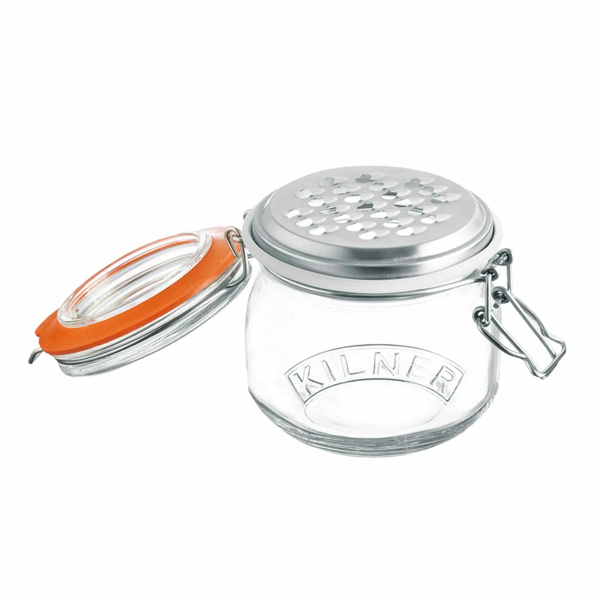 Kilner Storage Jar with Grater Lid 500ml Kilner Storage Jar with Grater Lid 500ml