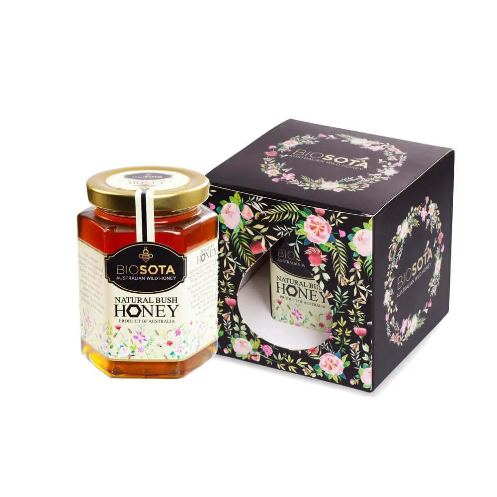 Biosota Australian Natural Eucalyptus Honey 400g Black Gift Box Biosota Australian Natural Eucalyptus Honey 400g Black Gift Box