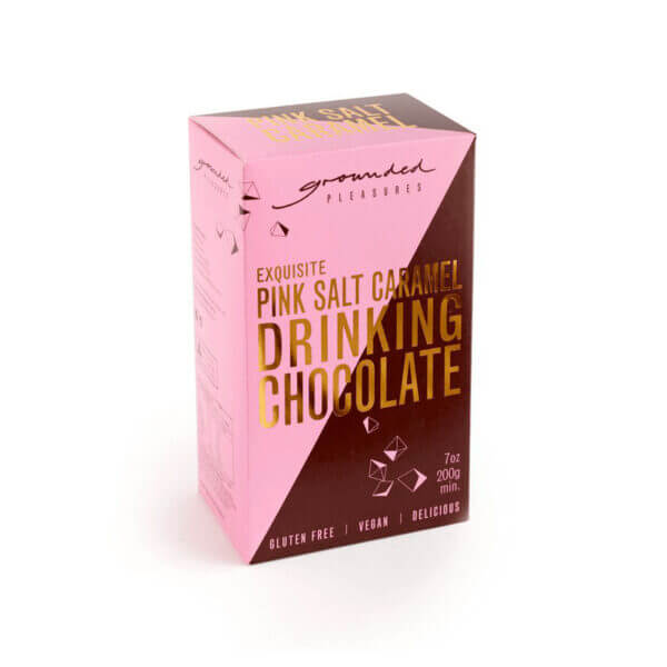 Pink Salt Caramel Drinking Chocolate 200g