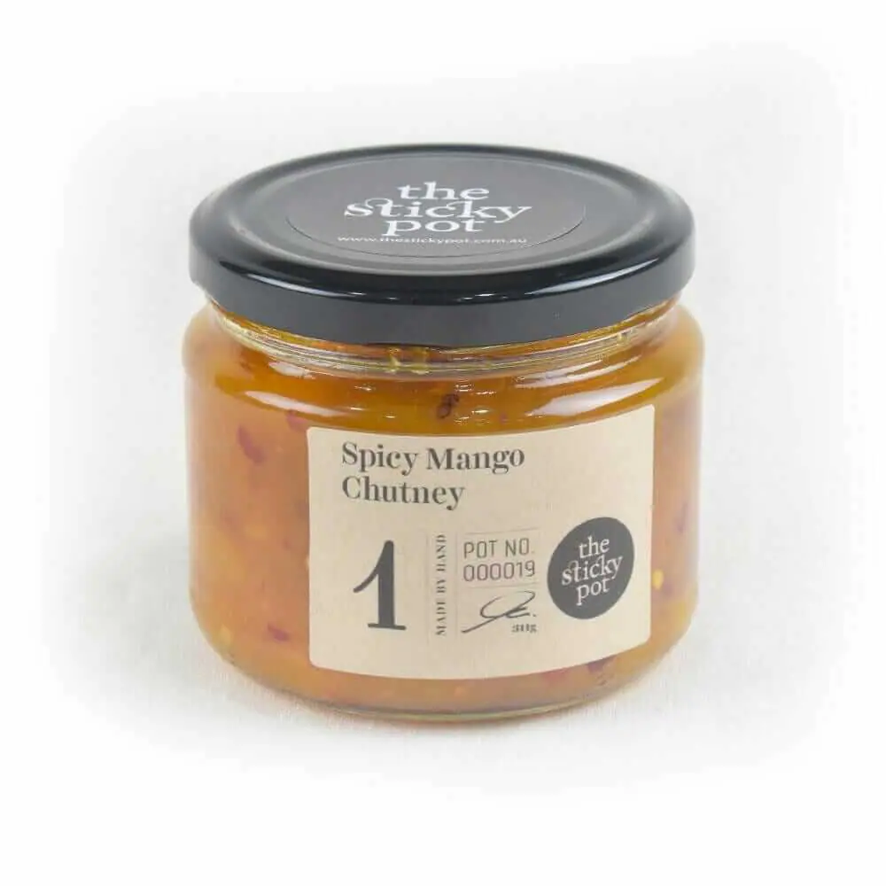 The Sticky Pot Spicy Mango Chutney 300ml