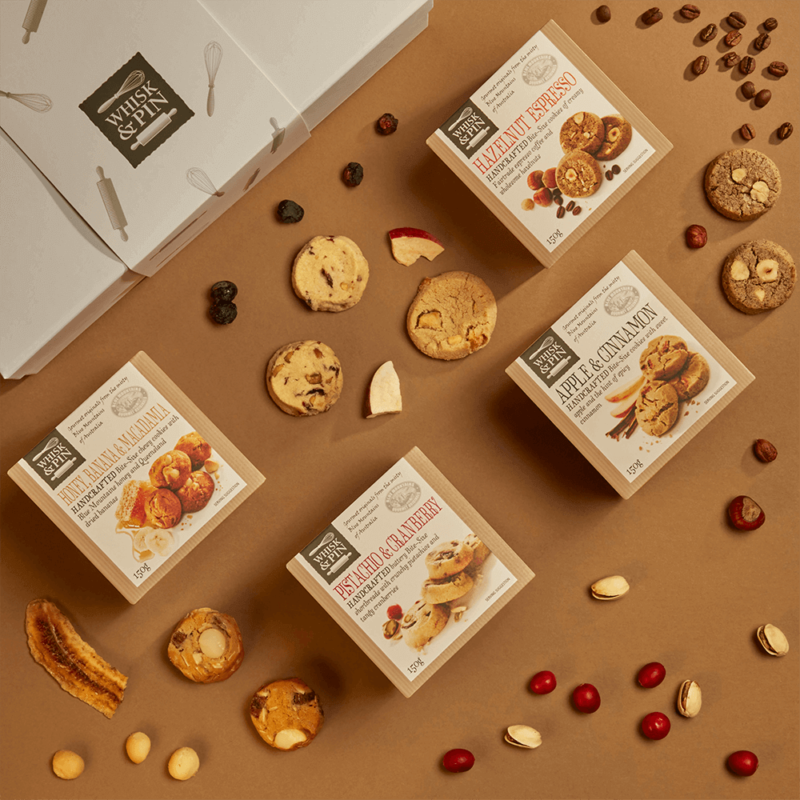 Bite-Size Cookie Gift Box by Whisk & Pin