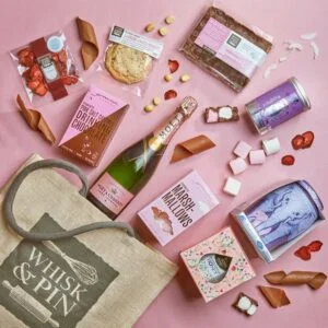 Tickled Pink Hamper With Moet