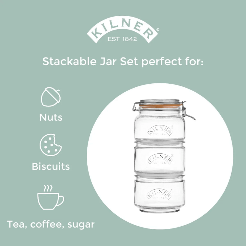 Kilner Stackable Jar Set