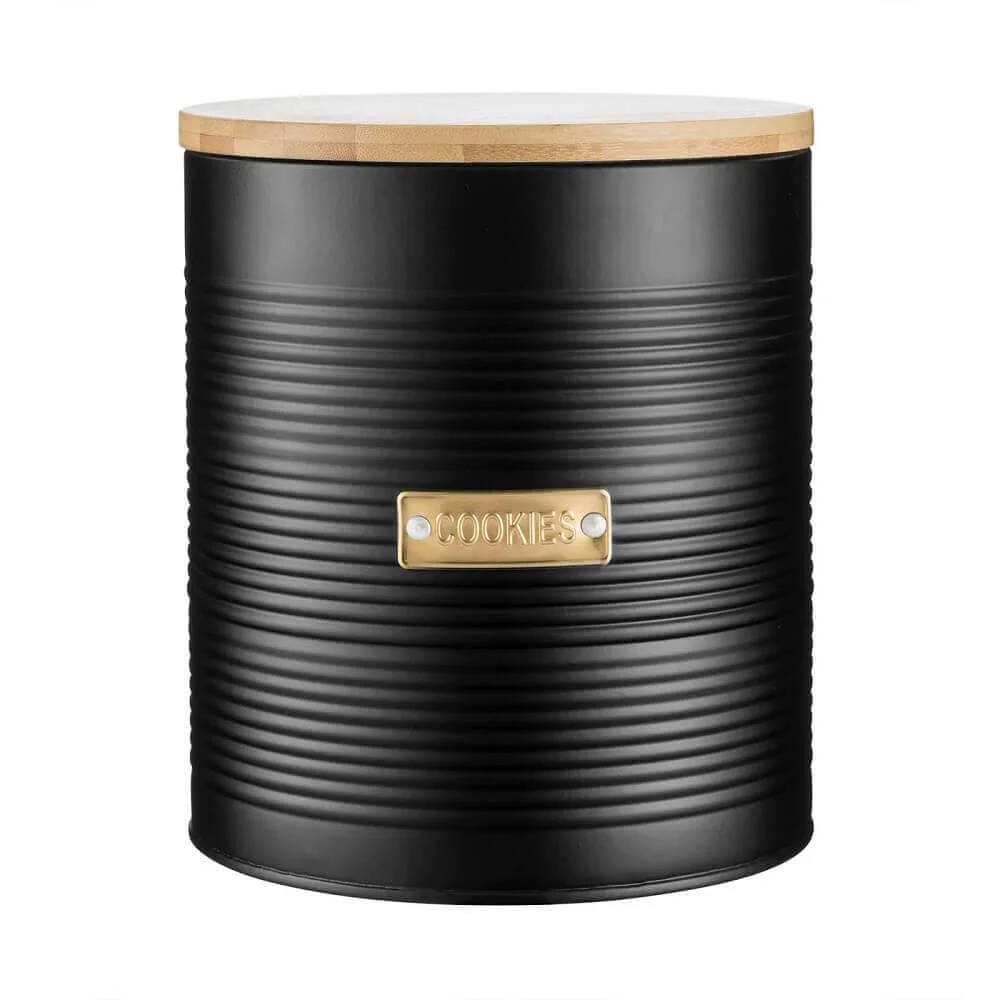 Typhoon Living Cookie Tin Black - Image 1