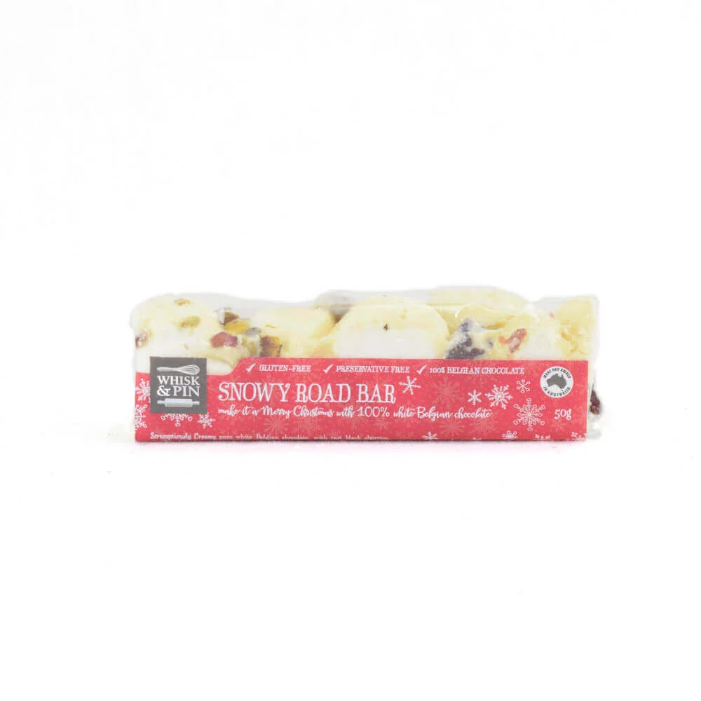 Snowy Road Christmas Chocolate Bar 50g - Image 1