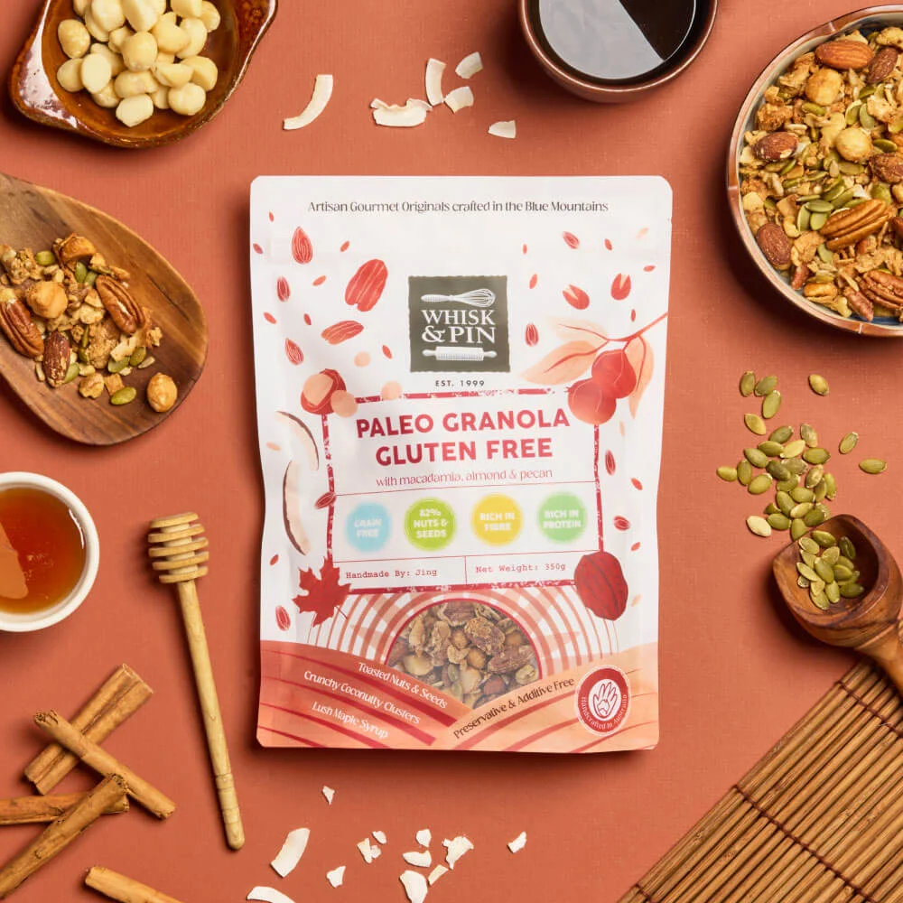 Paleo Granola Gluten Free by Whisk & Pin
