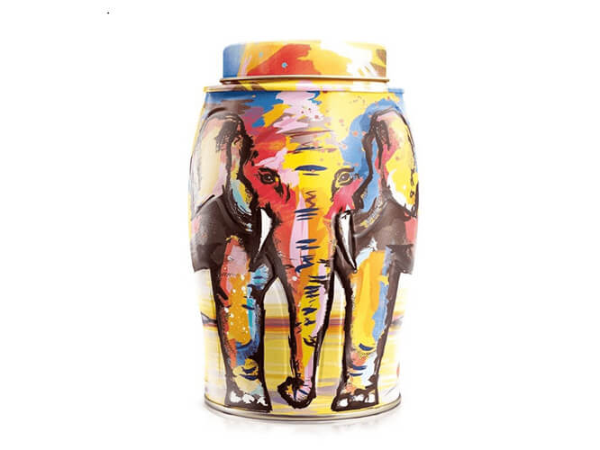 Elephant Tea Storage Caddies available to shop online at Whisk & Pin.